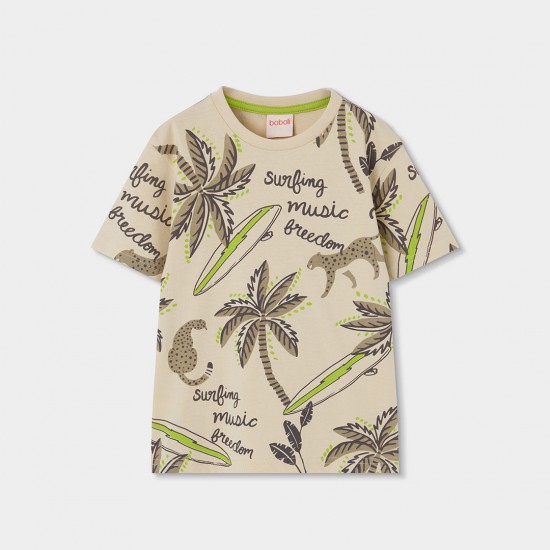 Boboli Set knit for boy -BCI lime 623113-4527-SS26