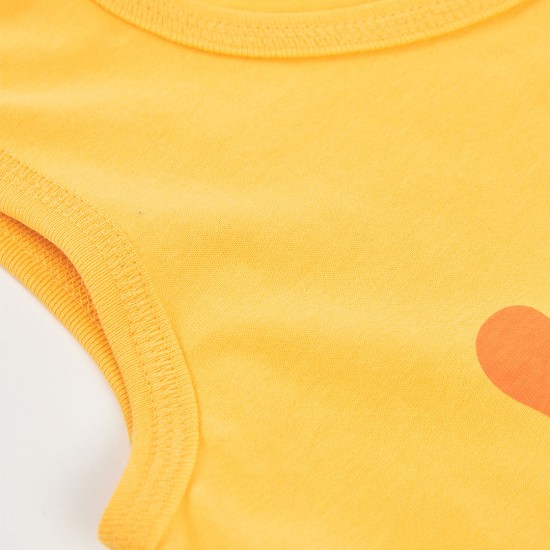 Boboli Knit t-Shirt sleevless for boy -BCI sunflower 633002-1216-SS26