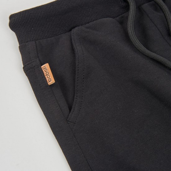 Boboli Παντελόνι φλις για αγόρι -BCI μαύρο690016-890-CONT