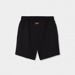 Boboli Πλεκτή βερμούδα για αγόρι -BCI μαύρο 690027-890-CONT