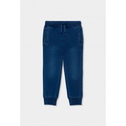 Boboli Παντελόνι τζιν φλις για αγόρι -BCI μπλε 690038-BLUE-CONT