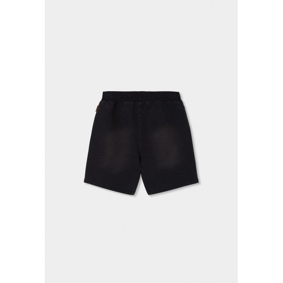 Boboli Φλις βερμούδα τζιν για αγόρι -BCI ΜΑΥΡΟΣ 690049-BLACK-CONT