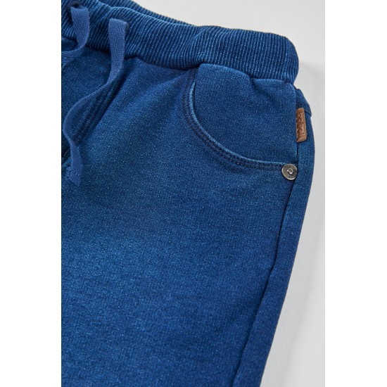 Boboli Φλις βερμούδα τζιν για αγόρι -BCI μπλε 690049-BLUE-CONT