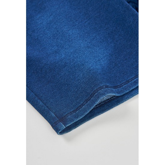 Boboli Φλις βερμούδα τζιν για αγόρι -BCI μπλε 690049-BLUE-CONT