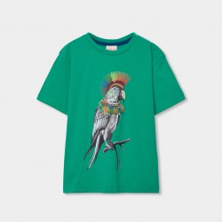 Boboli Knit t-Shirt for boy -BCI jade 693008-4756-SS26