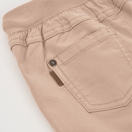 Boboli Βερμούδα Gabardine για αγόρι -BCI μπεζ 693053-7448-SS26