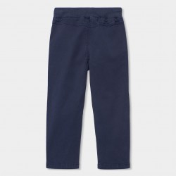 Boboli Stretch gabardine trousers for boy -BCI navy 693064-2440-SS26