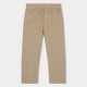 Boboli Παντελόνι γκαμπαρντίνας ελαστικό για αγόρι -BCI άμμος 693064-7455-SS26