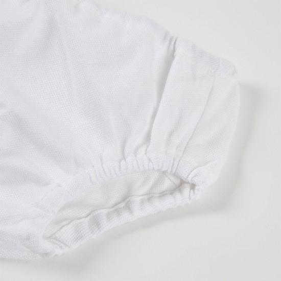 Boboli Dress for baby girl -BCI white 703044-1100-SS26