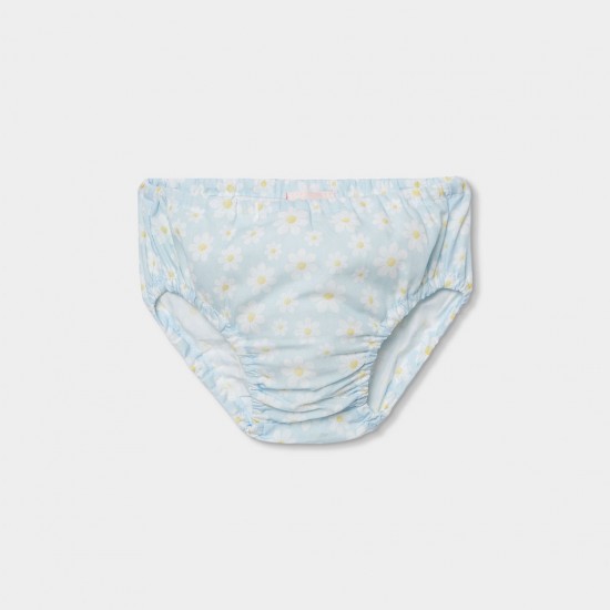 Boboli Poplin dress floral for baby -BCI print 703112-9874-SS26