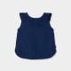 Boboli Μπλούζα βισκόζης για κορίτσι μπλε 713001-2642-SS26