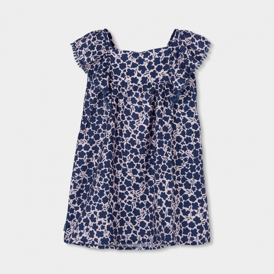 Boboli Viscose dress floral for girl print 713067-9795-SS26