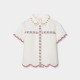Boboli Shirt for girl off white 723080-1111-SS26