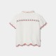 Boboli Shirt for girl off white 723080-1111-SS26