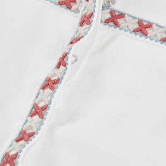 Boboli Shirt for girl off white 723080-1111-SS26
