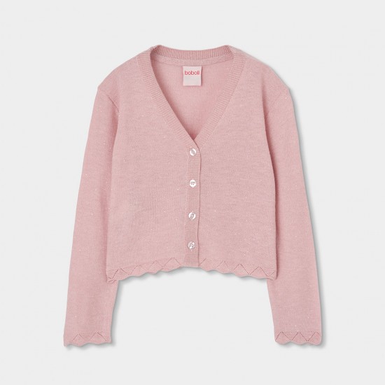 Boboli Πλεκτή ζακέτα για κορίτσι 733003-3956-SS26