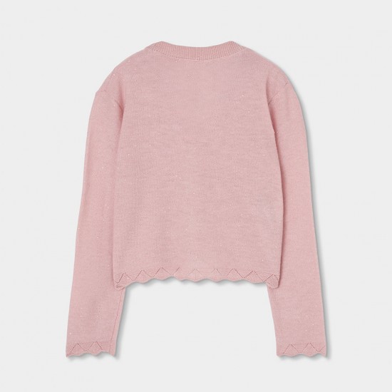 Boboli Πλεκτή ζακέτα για κορίτσι 733003-3956-SS26