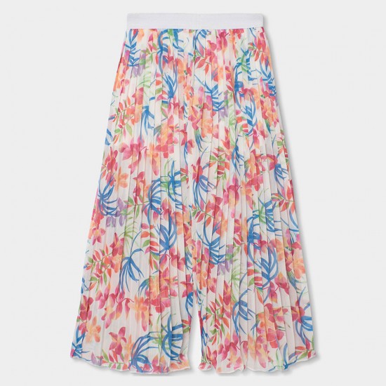 Boboli Trousers gauze printed for girl print 763040-9846-SS26