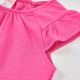 Boboli Stretch knit t-Shirt for girl -BCI fuchsia 773052-3895-SS26