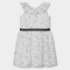Boboli Φόρεμα σιφόν με στάμπα για κορίτσι αποτύπωμα 783008-9856-SS26