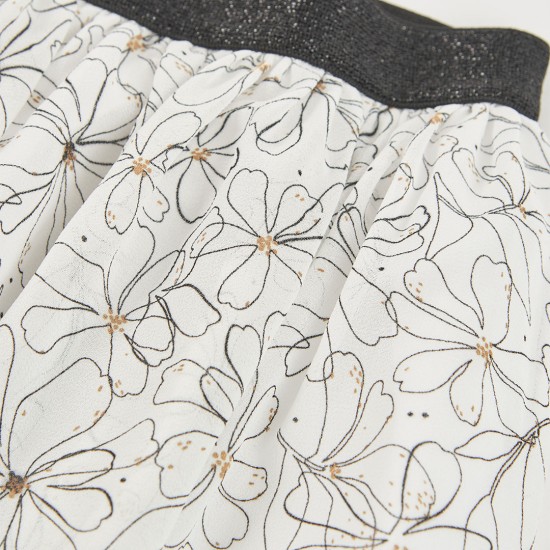 Boboli Φούστα γάζας τυπωμένη για κορίτσι αποτύπωμα 783020-9856-SS26