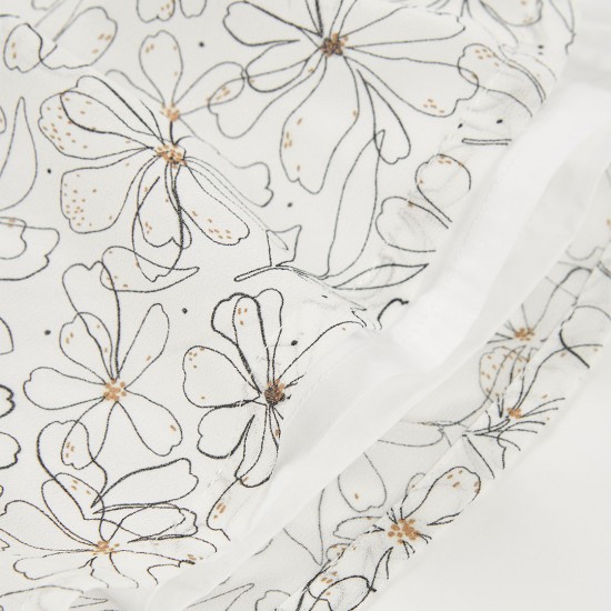 Boboli Φούστα γάζας τυπωμένη για κορίτσι αποτύπωμα 783020-9856-SS26