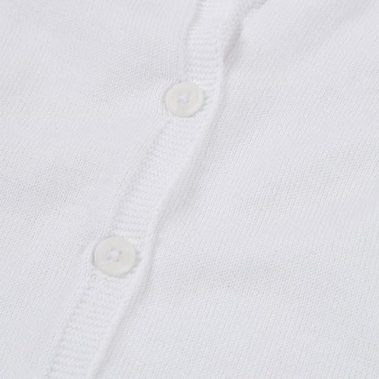 Boboli Knitwear jacket for baby -BCI white 803023-1100-SS26