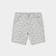 Boboli Gabardine bermuda shorts for boy -BCI print 813046-9779-SS26