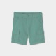 Boboli Linen bermuda shorts for boy -BCI white 813068-1100-SS26