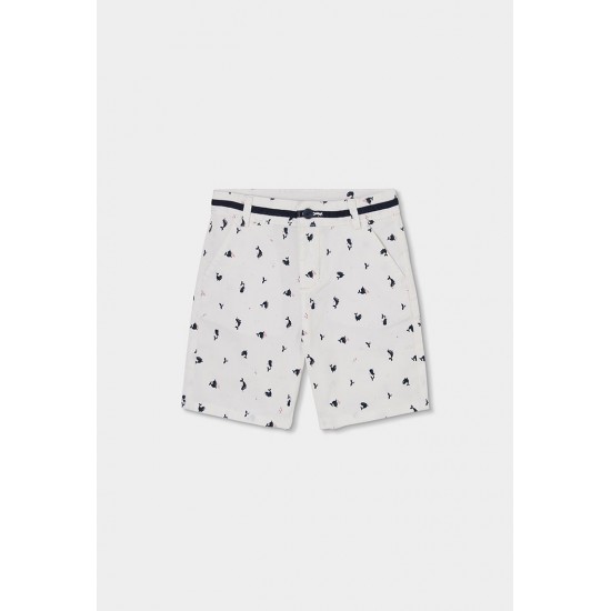 Boboli Βερμούδα Gabardine για αγόρι -BCI αποτύπωμα 823025-9780-SS26