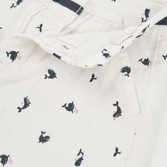 Boboli Βερμούδα Gabardine για αγόρι -BCI αποτύπωμα 823025-9780-SS26