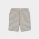 Boboli Linen bermuda shorts for boy -BCI stripes 833015-9784-SS26
