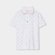 Boboli Pique polo printed for boy -BCI print 833026-9783-SS26