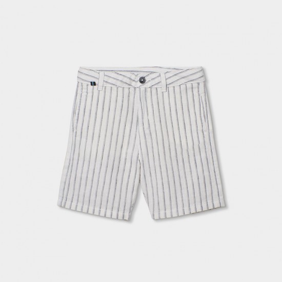 Boboli Λινή βερμούδα για αγόρι -BCI ρίγες 853028-9820-SS26