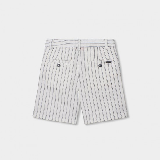 Boboli Λινή βερμούδα για αγόρι -BCI ρίγες 853028-9820-SS26