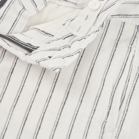 Boboli Λινή βερμούδα για αγόρι -BCI ρίγες 853028-9820-SS26