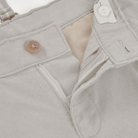 Boboli Λινή βερμούδα για αγόρι -BCI πέτρα 863041-7372-SS26