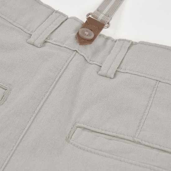 Boboli Λινή βερμούδα για αγόρι -BCI πέτρα 863041-7372-SS26