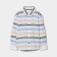 Boboli Shirt linen striped for boy -BCI stripes 873008-9786-SS26
