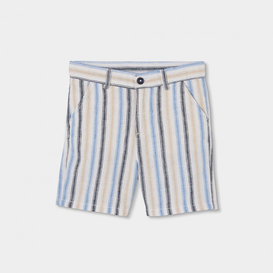 Boboli Λινή βερμούδα για αγόρι -BCI ρίγες 873031-9793-SS26