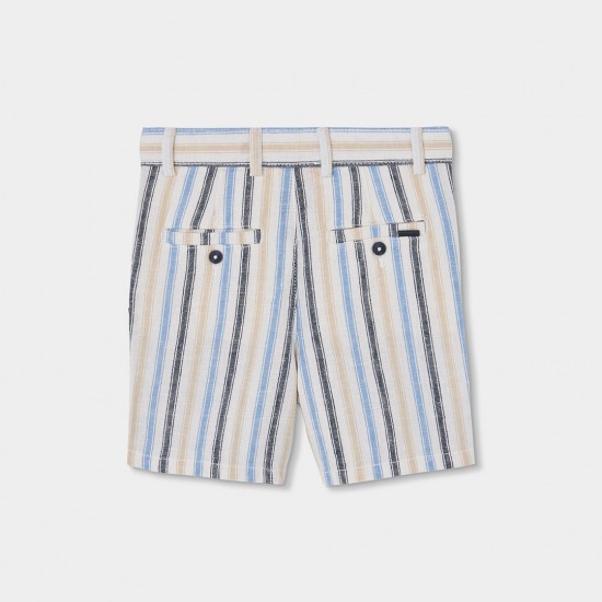 Boboli Λινή βερμούδα για αγόρι -BCI ρίγες 873031-9793-SS26
