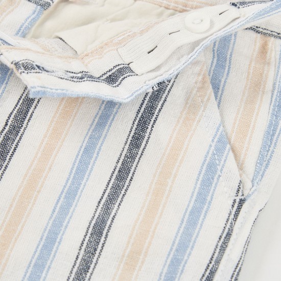 Boboli Λινή βερμούδα για αγόρι -BCI ρίγες 873031-9793-SS26