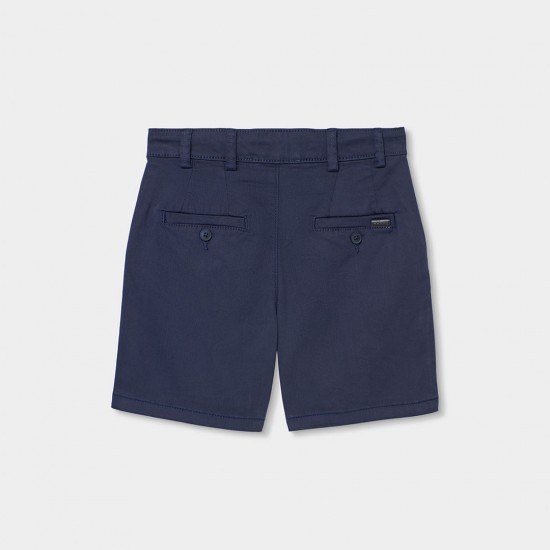 Boboli Satin bermuda shorts for boy -BCI navy 873042-2440-SS26