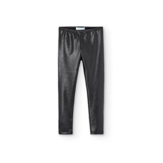 Boboli  Κολάν από δερματινο για κορίτσια  μαύρο  490351-890-CONT