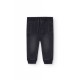 Boboli Fleece denim trousers for baby boy  BLACK 390248-BLACK-CONT