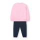Boboli Set fleece for baby girl  petunia 202138-3943-AW25