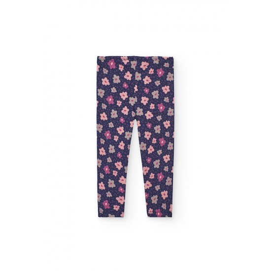 Boboli Stretch knit leggings for baby  print 222130-9754-AW25