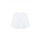 Boboli Knit tShirt for baby girl  off white 242187-1111-AW25