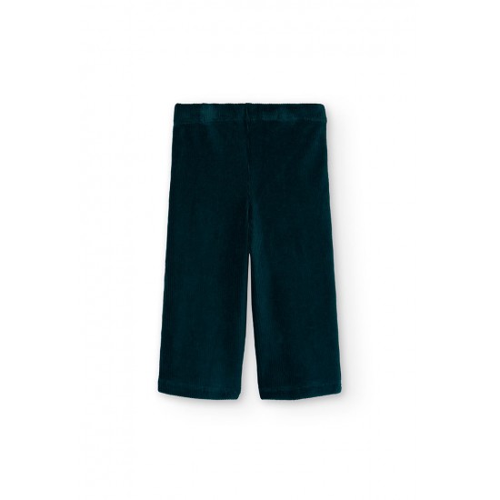 Boboli  Παντελόνι κοτλέ    κυπαρίσσι  292069-4728-AW25