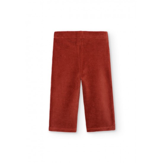 Boboli  Παντελόνι κοτλέ  χάλκινο  292069-5169-AW25